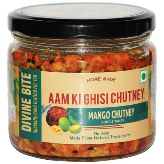 Mango Chutney/Aam Ki Ghisi Chutney - Home Made