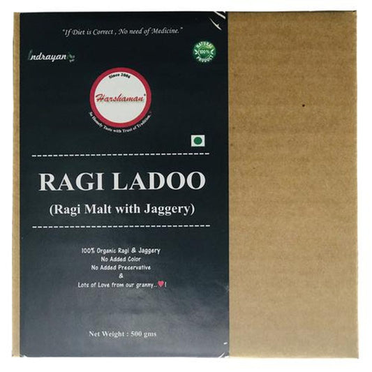 Ragi Ladoo - Ragi Malt With Jaggery, Organic