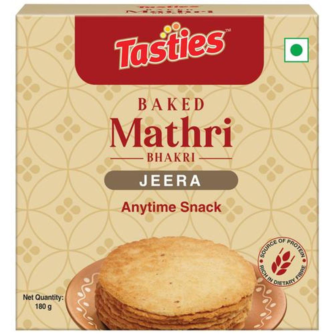 Bhakri Baked Mathri - Jeera