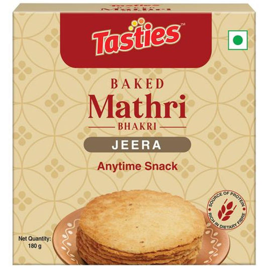 Bhakri Baked Mathri - Jeera