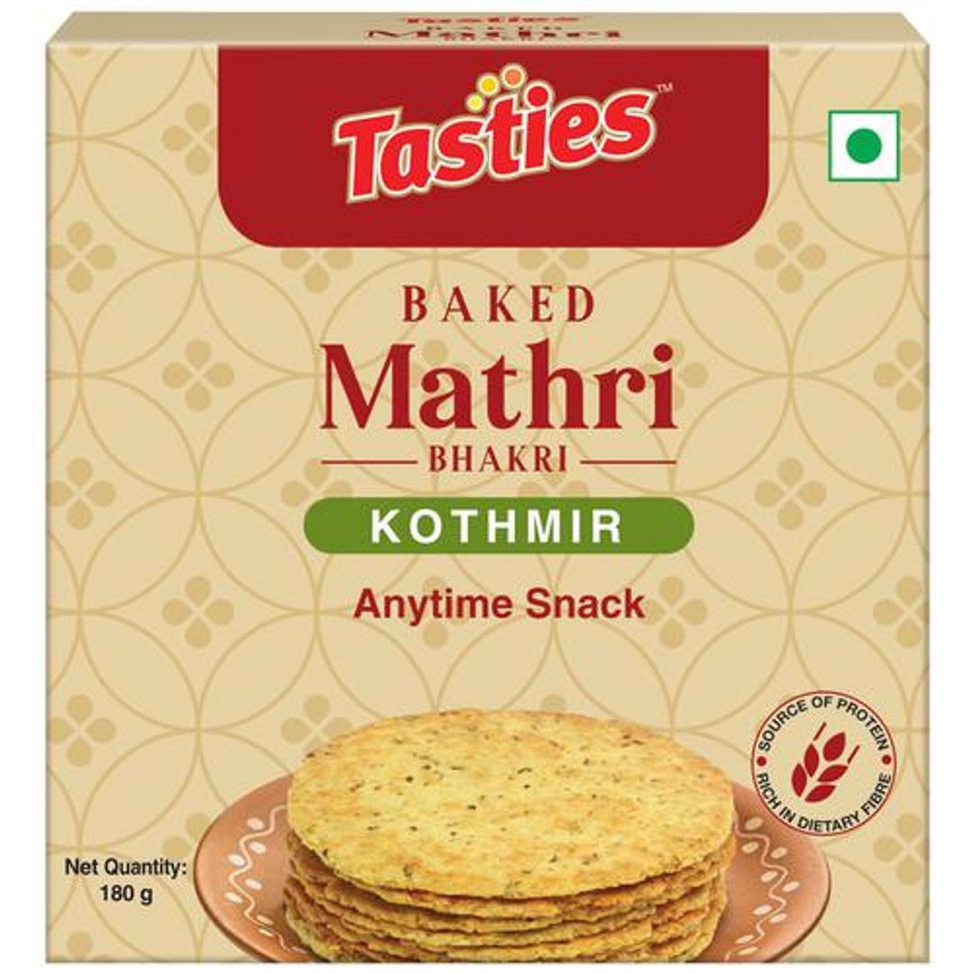 Bhakri Baked Mathri - Kothmir