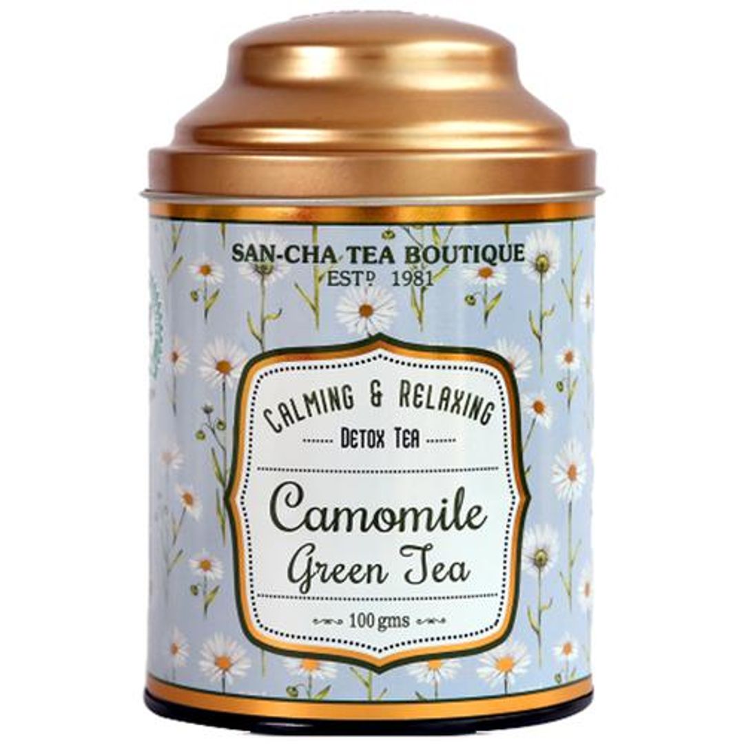 Camomile Green Detox Tea - Relieves Stress & Anxiety