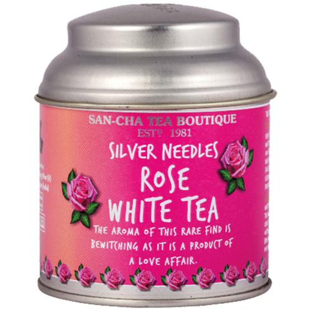 Silver Needles Rose White Tea - Antioxidant & Aroma Rich