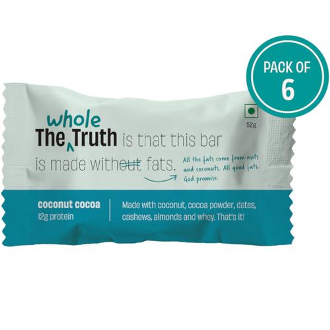 Protein Bars - Coconut Cocoa, No Added Sugar, All Natural