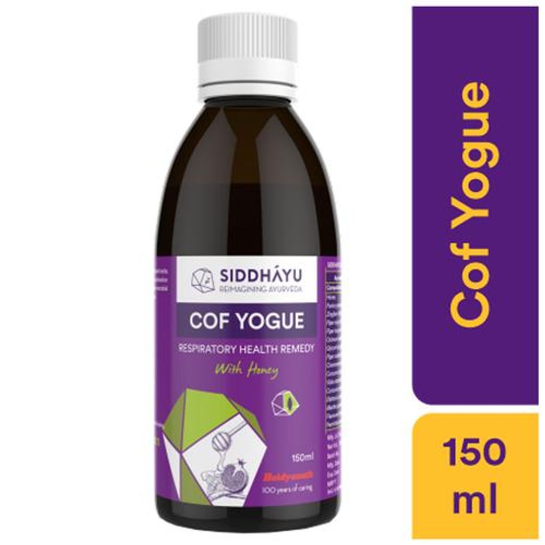 Cof Yogue Ayurvedic Syrup - With Honey, For Cough & Cold