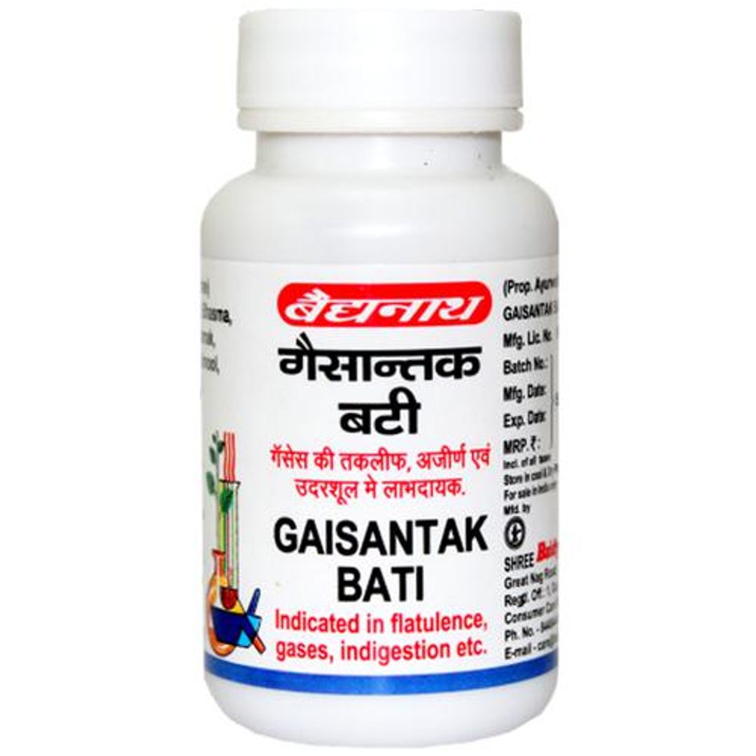 Gaisantak Bati - For Gas, Flatulence & Indigestion Relief