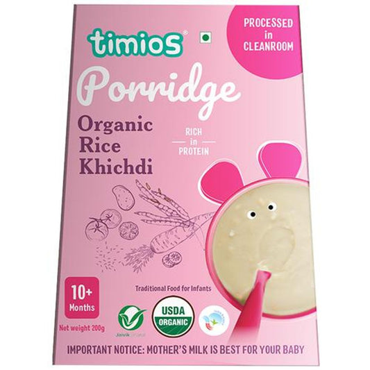 Porridge - Organic Rice Khichdi For Babies 10+ Months