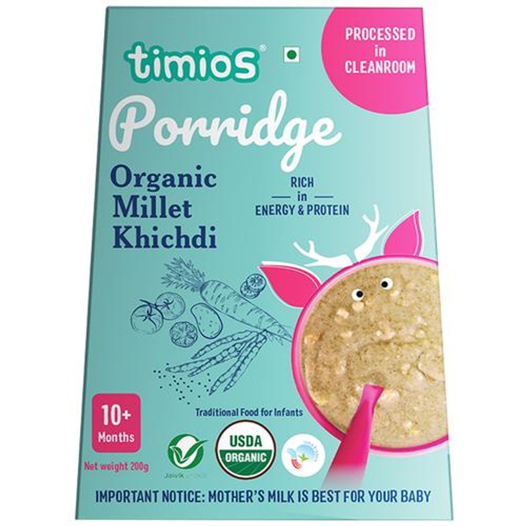 Porridge - Organic Millet Khichdi, For Babies 10+ Months