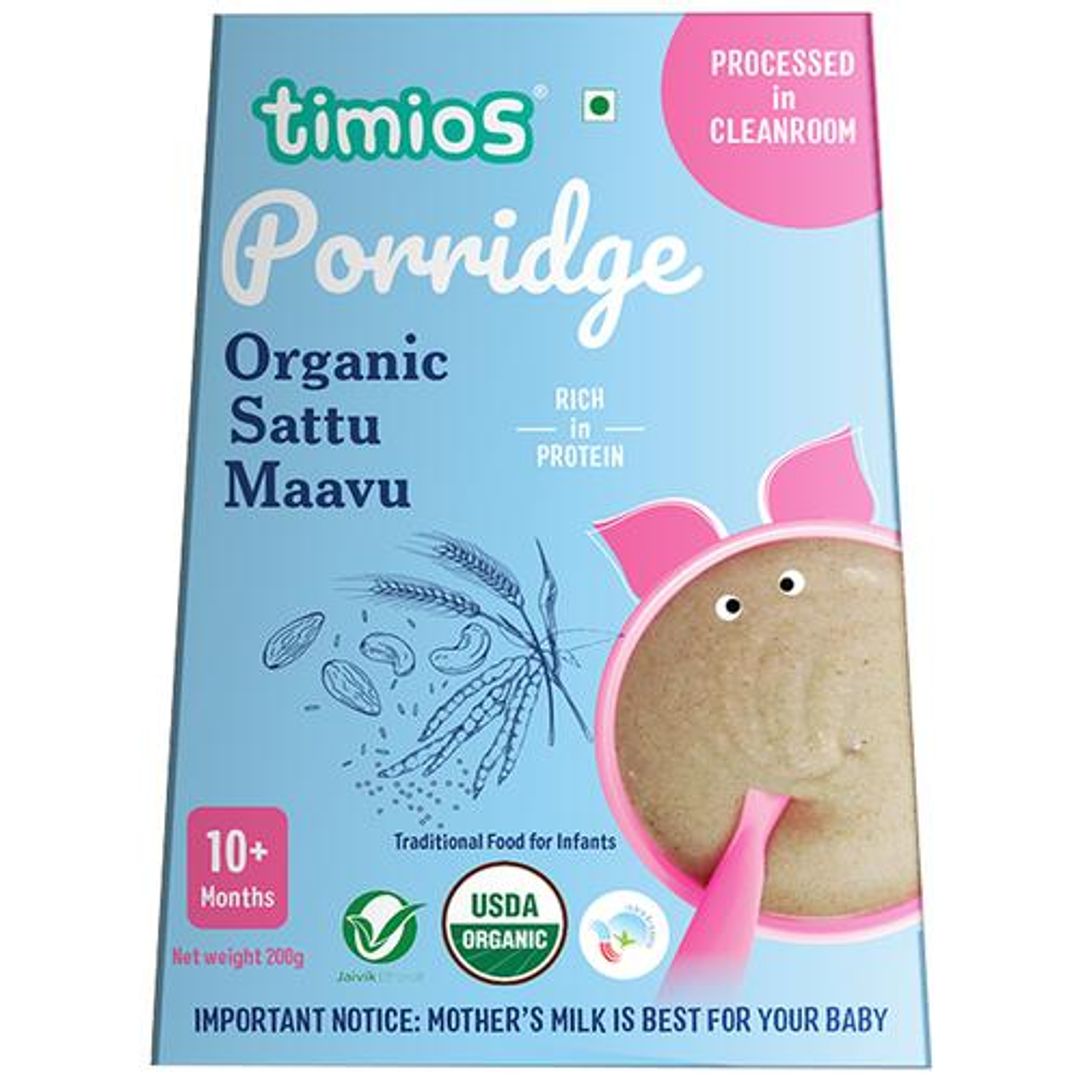 Porridge - Organic Sattu Maavu, For Babies 10+ Months