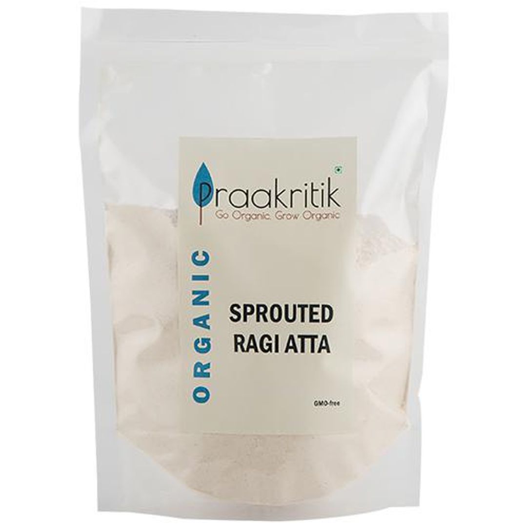 Sprouted Ragi Atta/Ragi Hittu