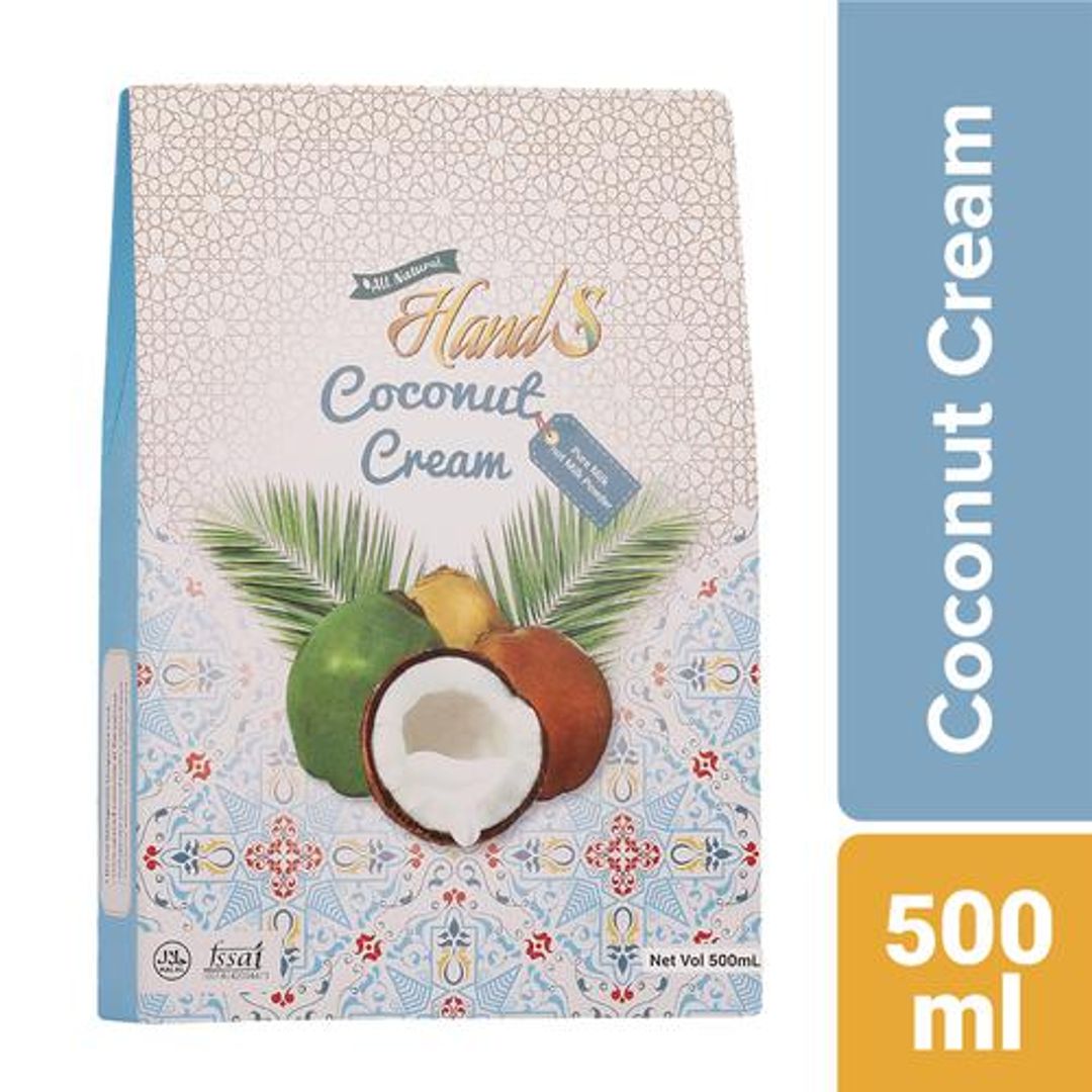 Coconut Cream - 22% Fat, Natural & Real Taste