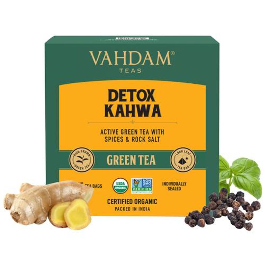 Detox Kahwa Green Tea Bags