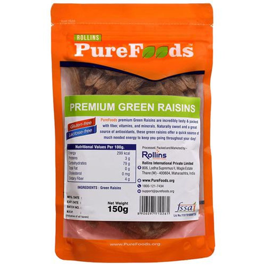 Premium Green Raisins