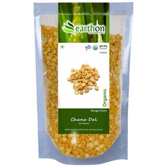 Organic Chana Dal/Bengal Gram - Split, Skinned