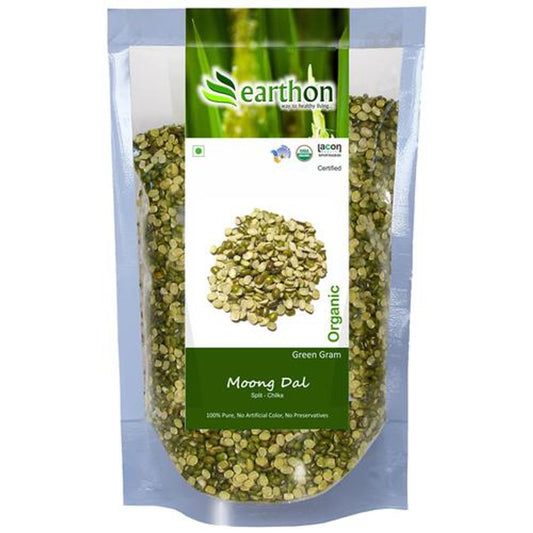 Organic Moong Dal - Green Gram Split With Skin