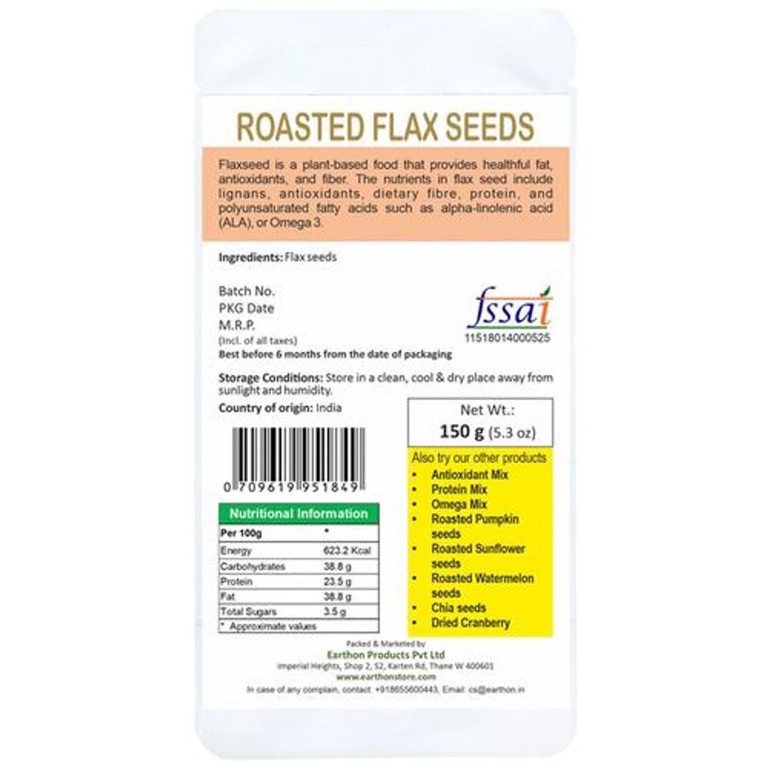 Organic Roasted Flax Seeds