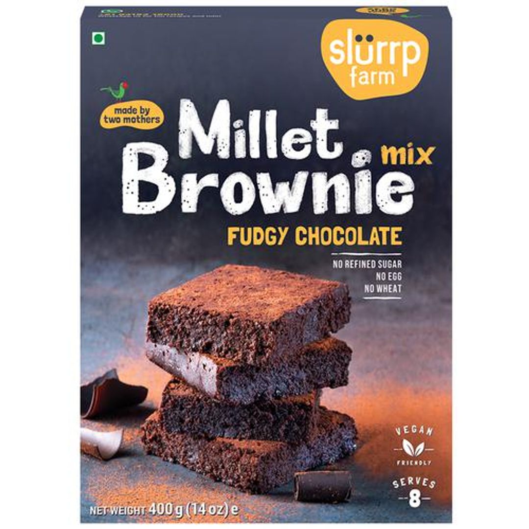 Multi Grain Fudgy Chocolate Brownie Mix - Wheat & Maida Free