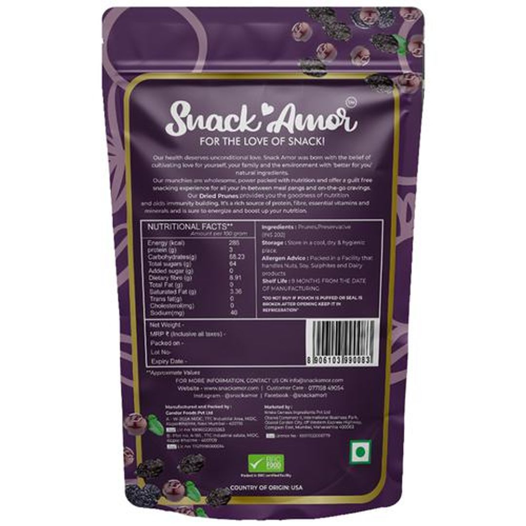 Dried Prunes - Fibre-Rich, High In Antioxidants, Supports Immunity, Gluten Free