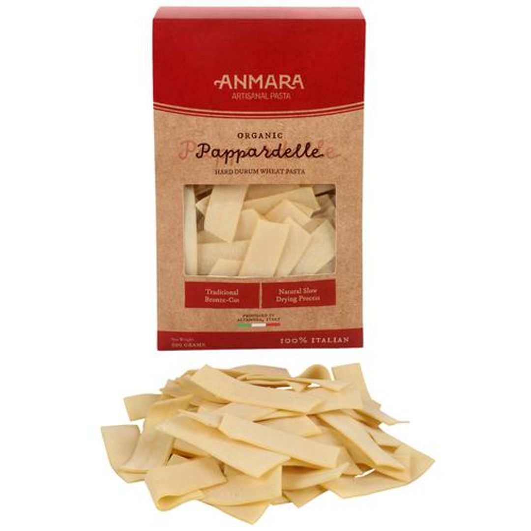 Artisanal Hard Durum Wheat Pasta - Organic Pappardelle