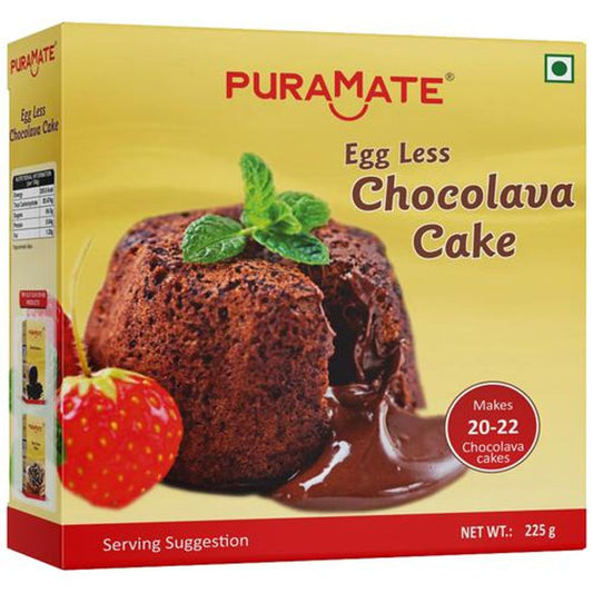 Egg Less Chocolava Cake