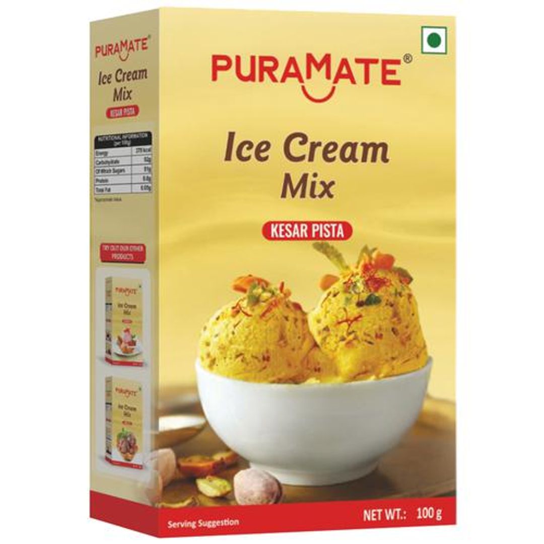 Ice Cream Mix - Kesar Pista