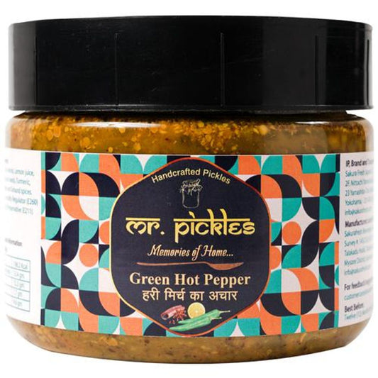 Green Hot Pepper Pickle