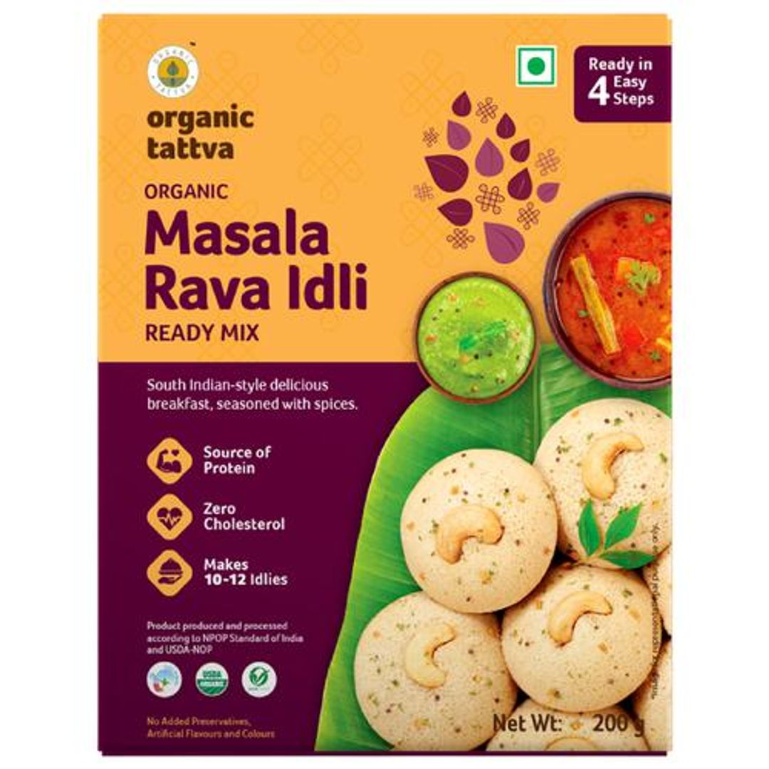 Organic Masala Rava Idli Ready Mix