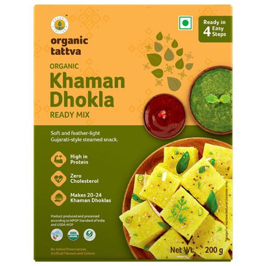 Organic Khaman Dhokla Ready Mi