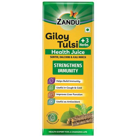 Giloy Tulsi Health Juice - Natural Immunity Booster, Organic, No Added Sugar