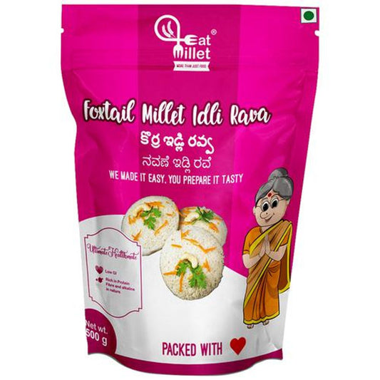 Foxtail Millet Idli Rava