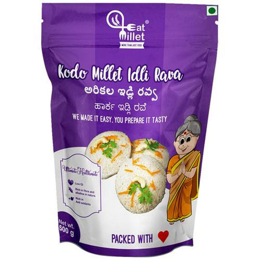 Kodo Millet Idli Rava