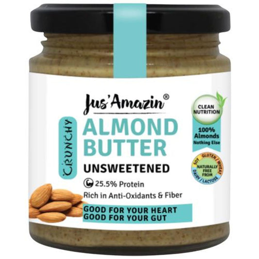 Crunchy Almond Butter - Unsweetened