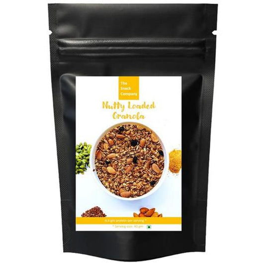 Nutty Loaded Granola - Rich In Protein, Healthy, Crunchy & Nutritious