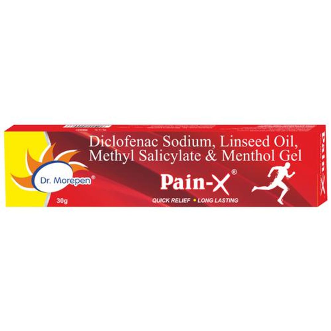 Pain-X Body Pain Relief Gel For Muscle, Joints, Knee, Neck & Back Pain