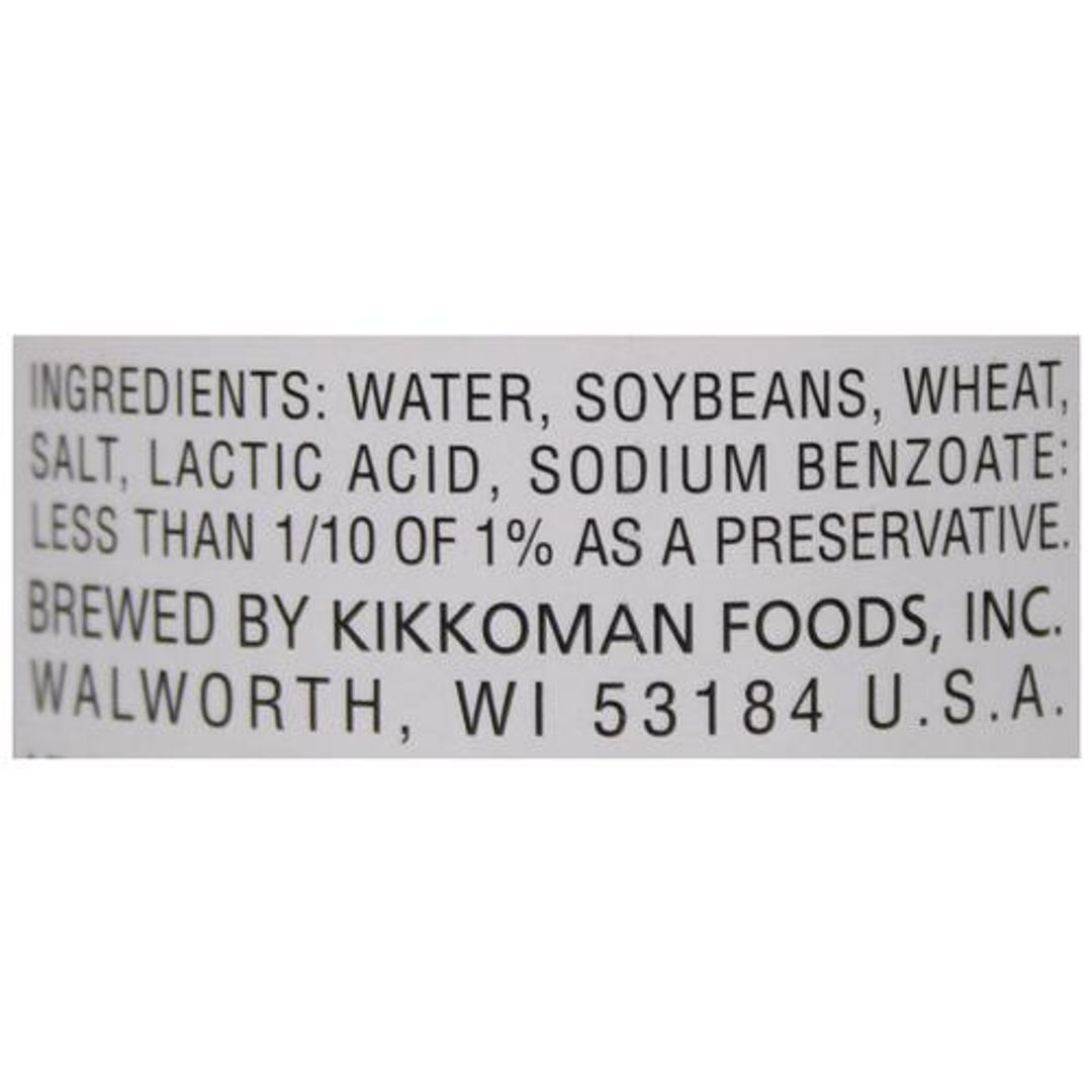 Soy Sauce - Traditionally Brewed, Less Sodium, Imported