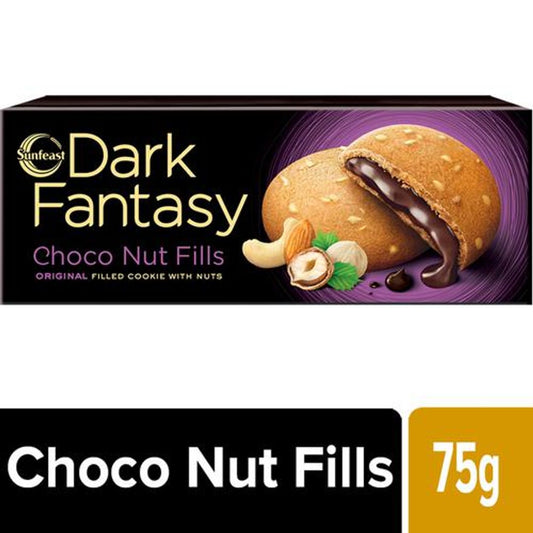 Dark Fantasy Choco Nut Fills Cookies