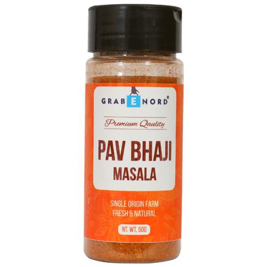 Grabenord Pav Bhaji Masala Powder, 50g, Premium Qaulity