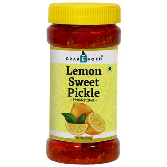 Grabenord Lemon Sweet Pickle 350g, Handcrafted, Indian Style