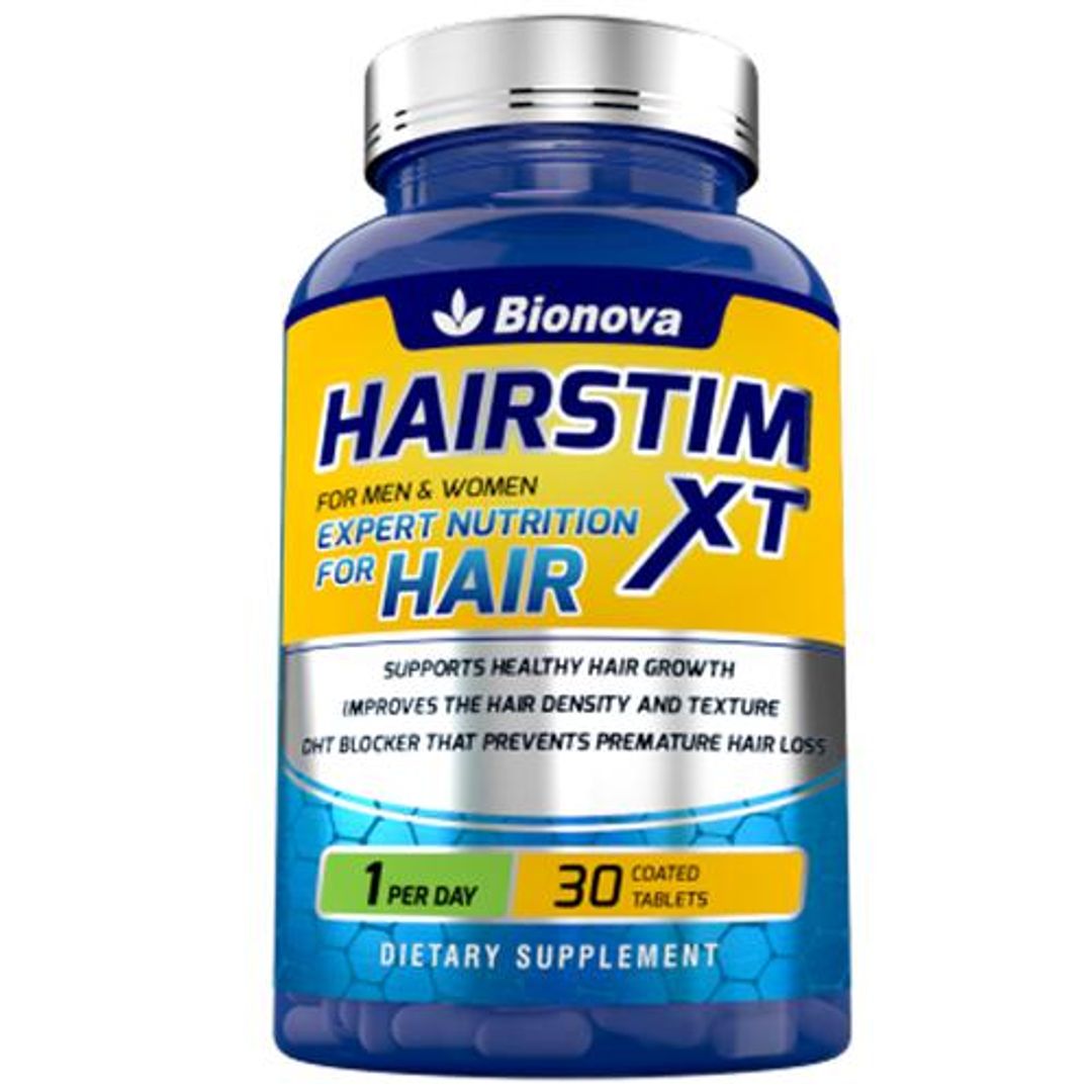 Hairstim XT Biotin 10,000mcg Tablets - With Added Nutrients