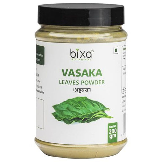 Vasaka Leaves Powder - Supports Healthy Respiratory Function & As Bronchodialator