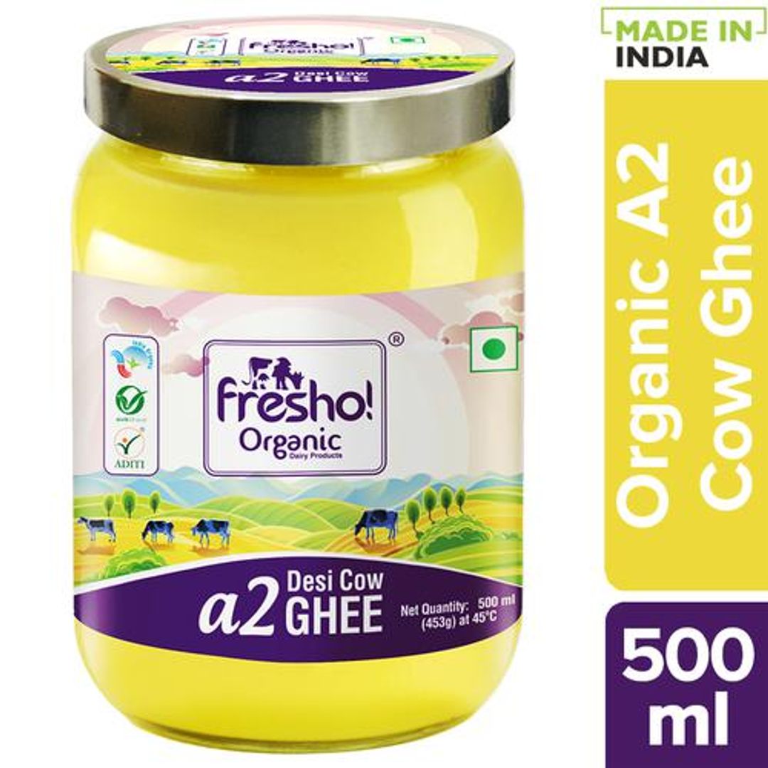 A2 Desi Cow Ghee - 100% Pure & Natural, Antioxidant Rich