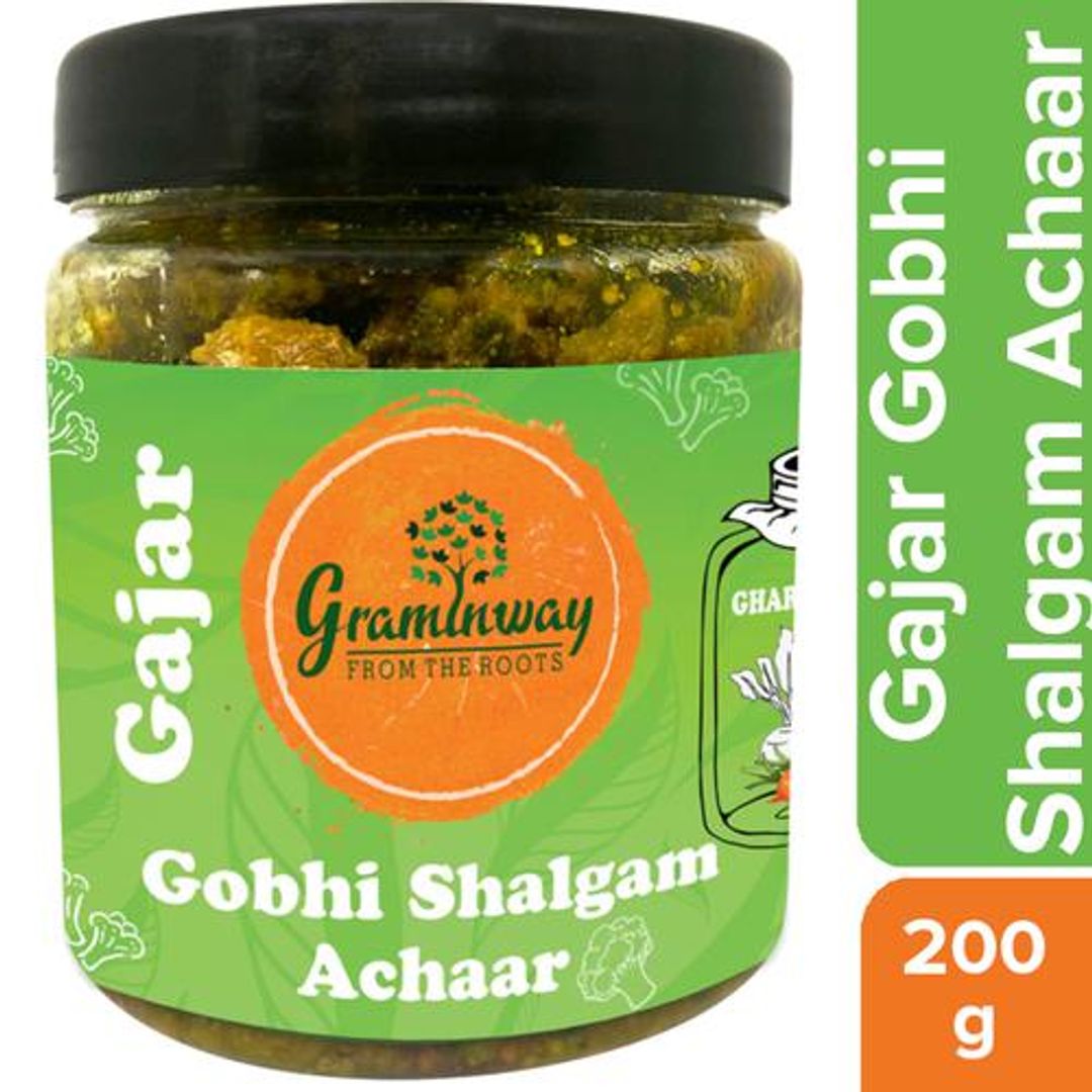 From The Roots - Gajar Gobhi Shalgam Achaar, Sweet & Spicy