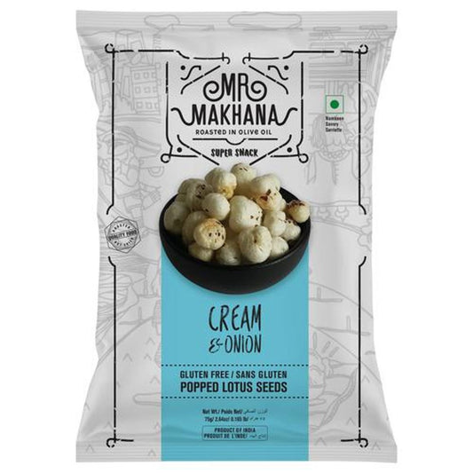 Popped Lotus Seeds - Cream & Onion