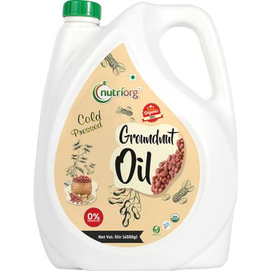 Cold Pressed Organic Groundnut Oil