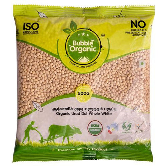 Organic Urad Dal - Whole White