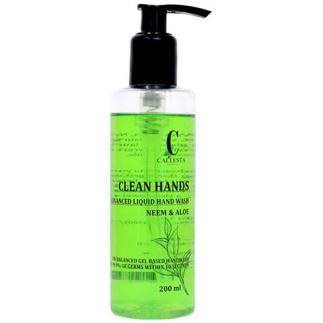 Clean Hands - Liquid Hand Wash, Neem & Aloe