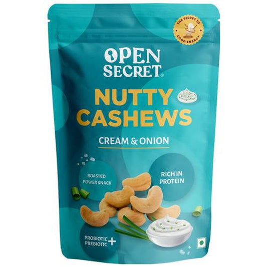 Nutty Cashews - Cream & Onion, Rich In Protein