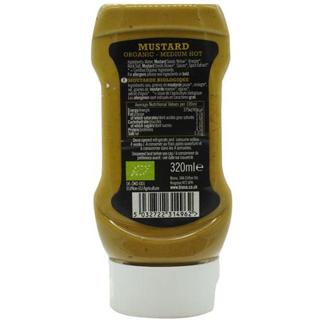 Organic Mustard Medium Hot