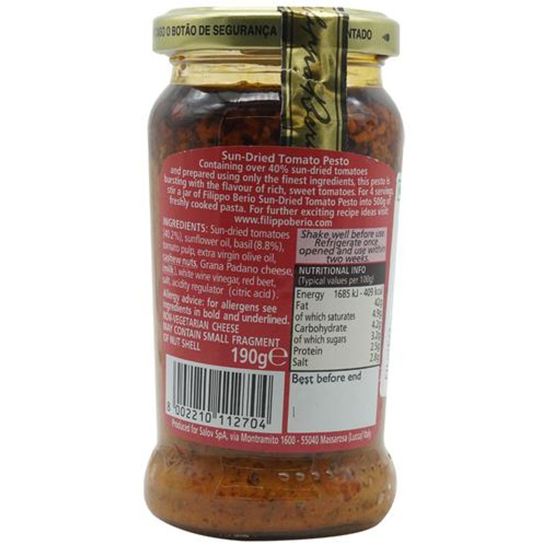 Berio Sun Dried Tomato Pesto