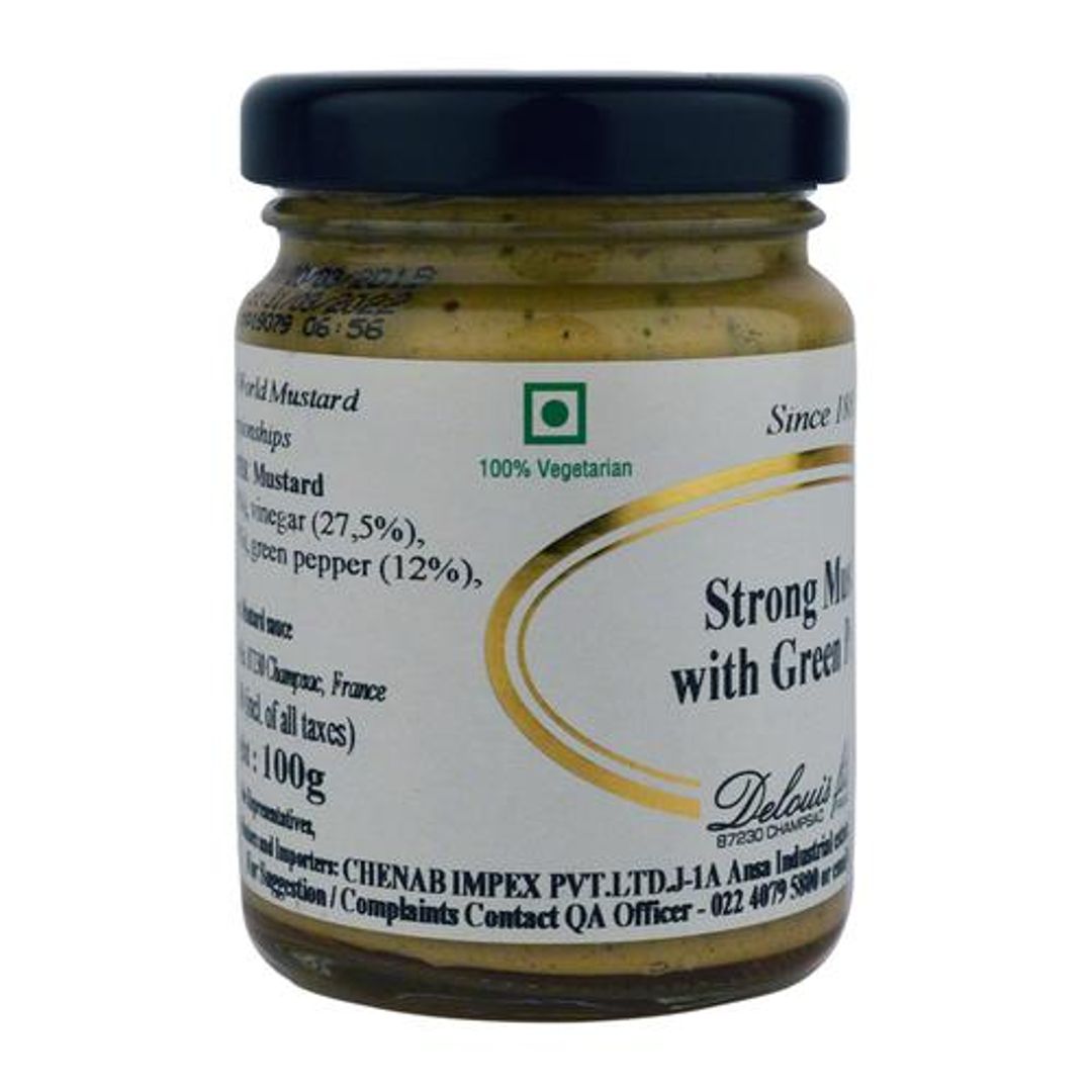 Strong Mustard With Green Pepper Corns